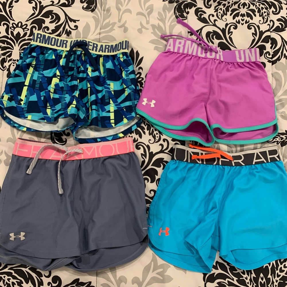 Under Armour Girls Shorts Bundle
